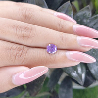 1.46 Ct. Violet Sapphire from Ceylon (Sri Lanka) Life Style