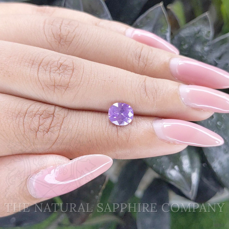 1.46 Ct. Violet Sapphire from Ceylon (Sri Lanka)