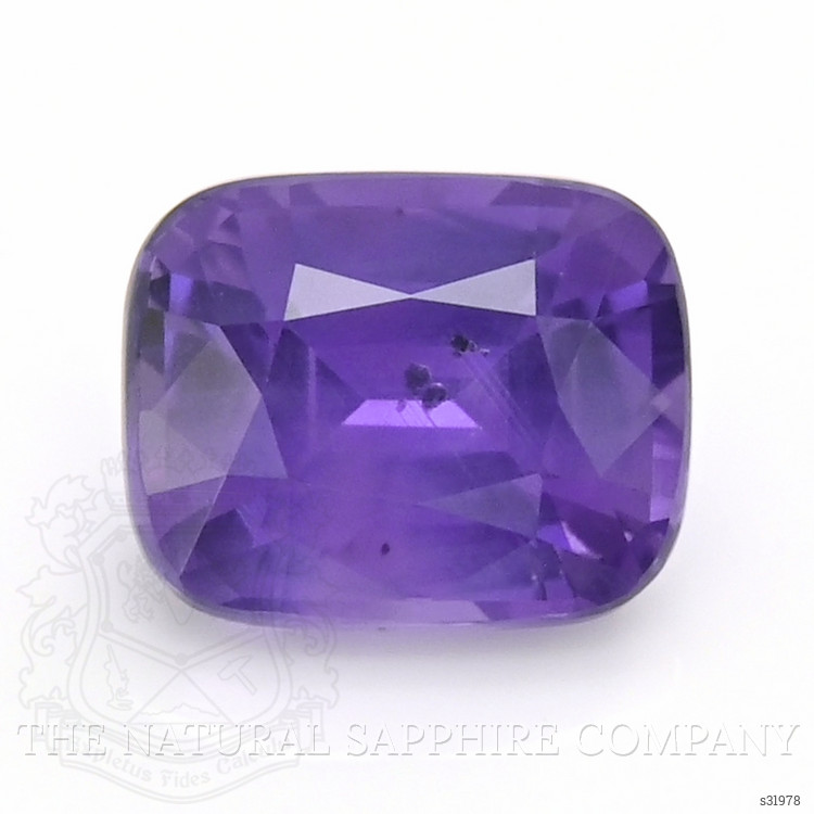 1.29 Ct. Violet Sapphire from Ceylon (Sri Lanka)
