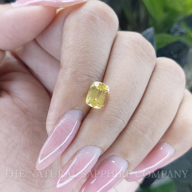 2.16 Ct. Yellow Sapphire from Ceylon (Sri Lanka)