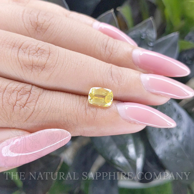 2.16 Ct. Yellow Sapphire from Ceylon (Sri Lanka)
