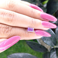 1.13 Ct. Purple Sapphire from Ceylon (Sri Lanka) Life Style