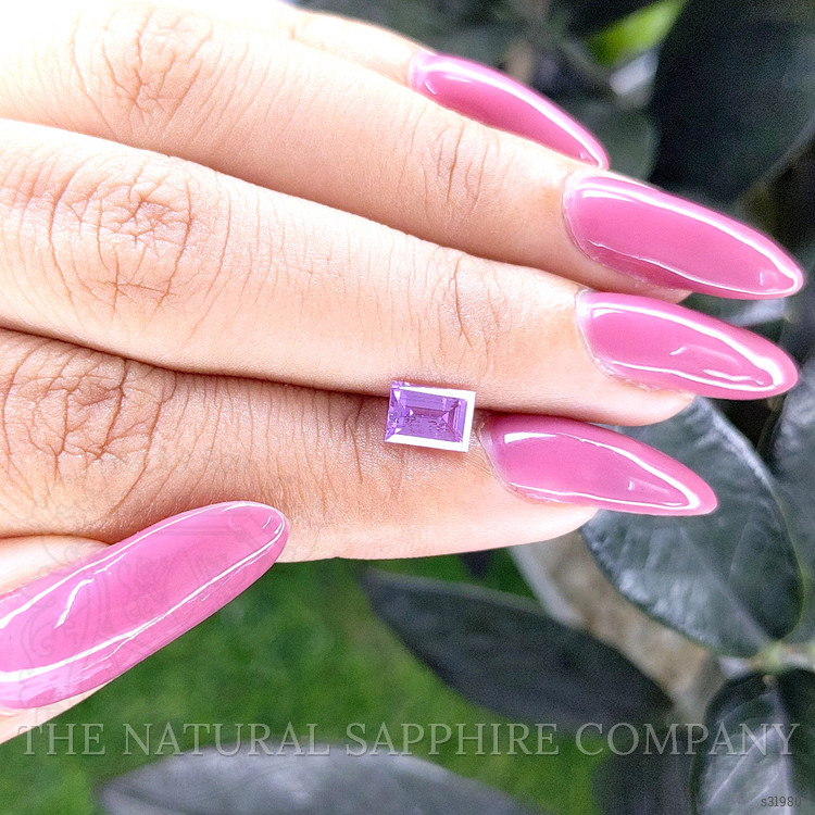 1.13 Ct. Purple Sapphire from Ceylon (Sri Lanka)