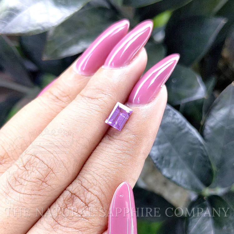 1.13 Ct. Purple Sapphire from Ceylon (Sri Lanka)