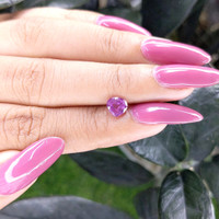 1.14 Ct. Purple Sapphire from Ceylon (Sri Lanka) Life Style