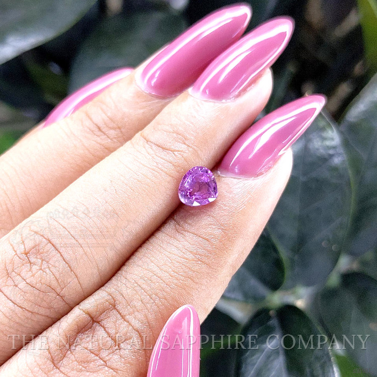1.14 Ct. Purple Sapphire from Ceylon (Sri Lanka)