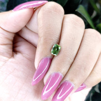 1.13 Ct. Green Sapphire from Madagascar Life Style