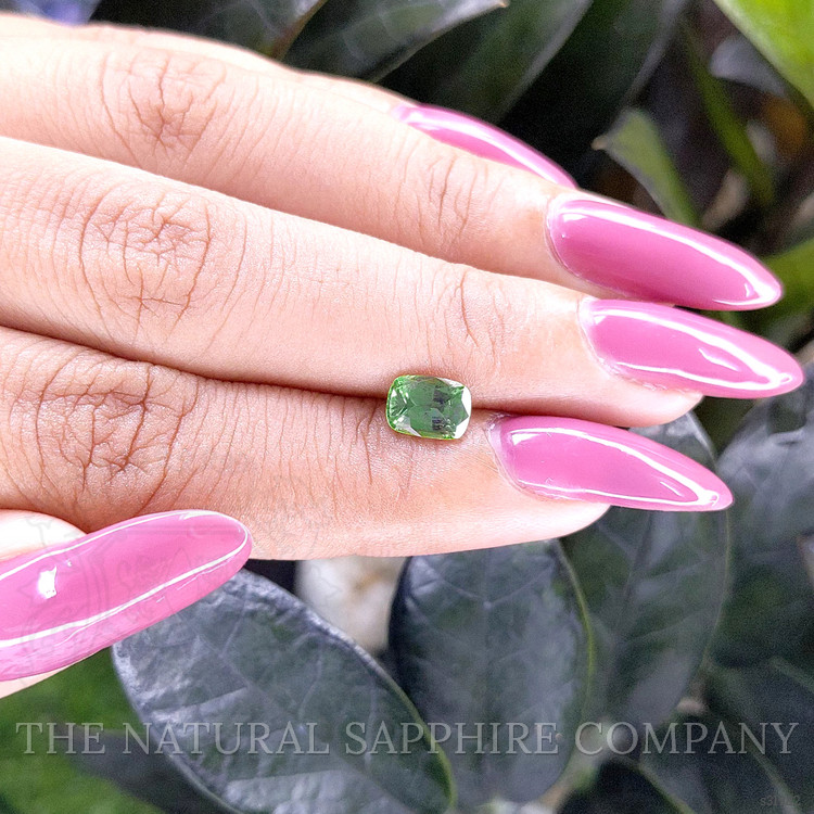 1.13 Ct. Green Sapphire from Madagascar