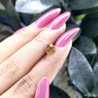 1.09 Ct. Brown Sapphire from Madagascar Life Style