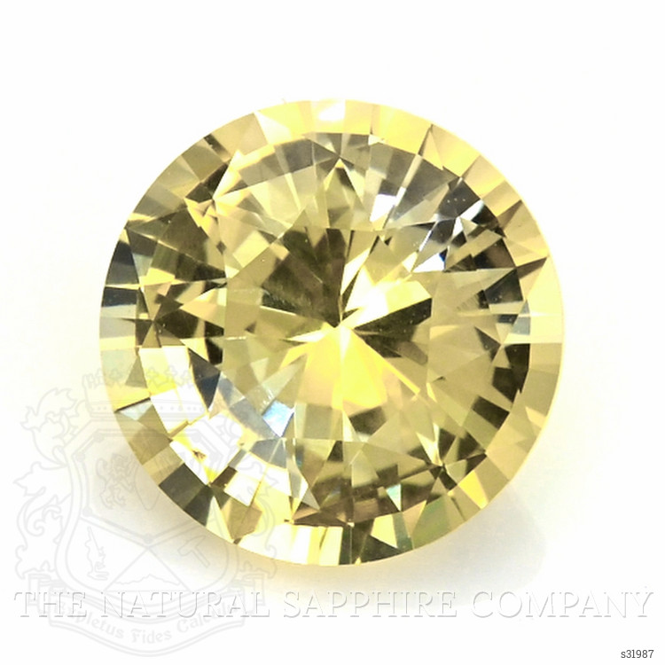 1.39 Ct. Yellow Sapphire from Ceylon (Sri Lanka)