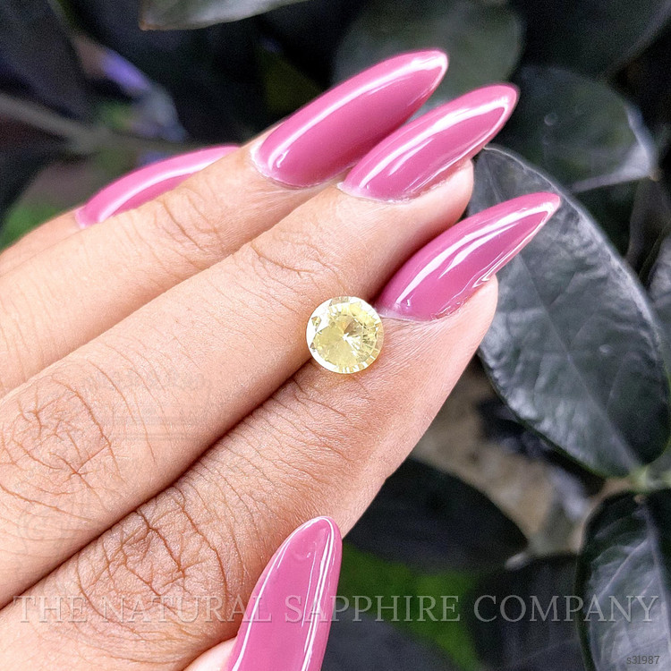 1.39 Ct. Yellow Sapphire from Ceylon (Sri Lanka)