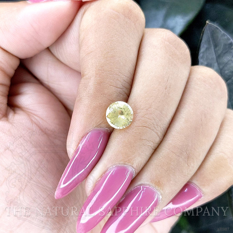 1.39 Ct. Yellow Sapphire from Ceylon (Sri Lanka)