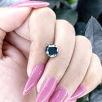 2.03 Ct. Green Sapphire from Madagascar Life Style