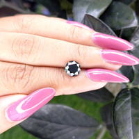 2.03 Ct. Green Sapphire from Madagascar Life Style