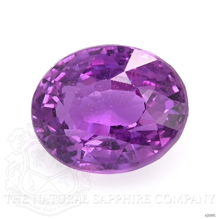 1.21 Ct. Purple Sapphire from Ceylon (Sri Lanka)