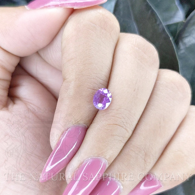 1.21 Ct. Purple Sapphire from Ceylon (Sri Lanka)