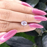 1.24 Ct. Pink Sapphire from Ceylon (Sri Lanka) Life Style