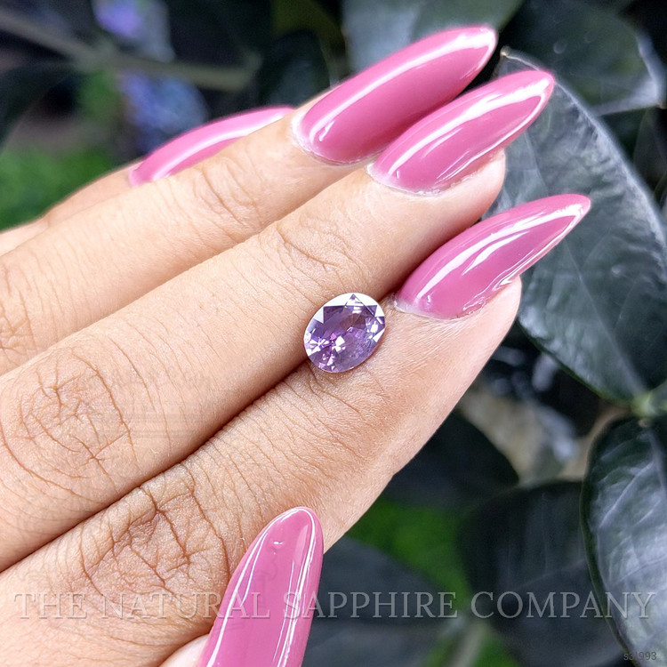 1.36 Ct. Purple Sapphire from Ceylon (Sri Lanka)