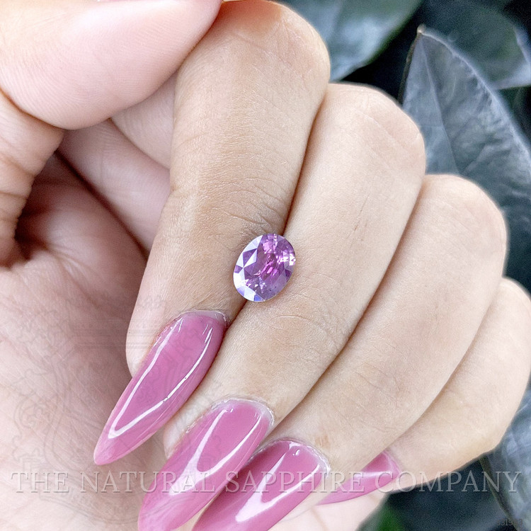1.36 Ct. Purple Sapphire from Ceylon (Sri Lanka)