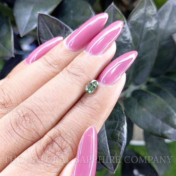 0.70 Ct. Green Sapphire from Madagascar