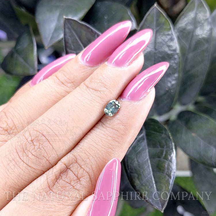 0.60 Ct. Green Sapphire from Madagascar