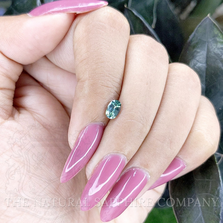 0.60 Ct. Green Sapphire from Madagascar