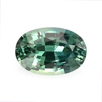 0.59 Ct. Bluish Green Sapphire from Madagascar Video