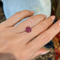 3.03 Ct. Padparadscha Sapphire from Ceylon (Sri Lanka) Life Style