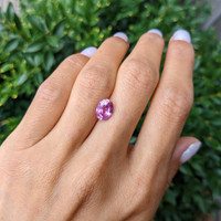 2.28 Ct. Pink Sapphire from Ceylon (Sri Lanka) Life Style
