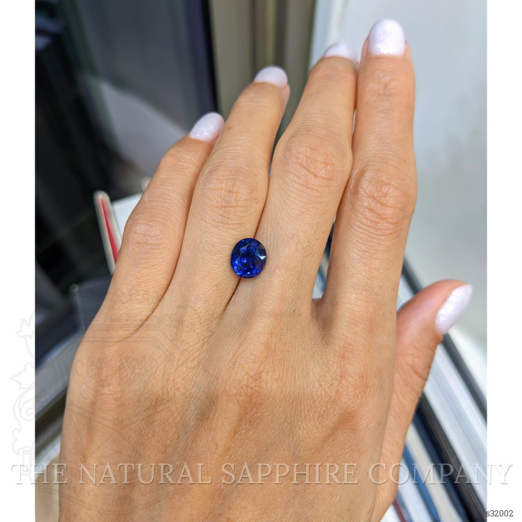 3.00 Ct. Blue Sapphire from Ceylon (Sri Lanka)