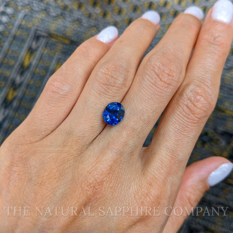 3.00 Ct. Blue Sapphire from Ceylon (Sri Lanka)