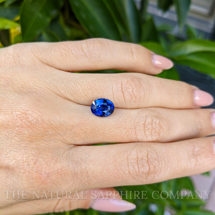 3.02 Ct. Blue Sapphire from Ceylon (Sri Lanka)