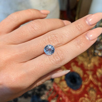 3.53 Ct. Blue Sapphire from Ceylon (Sri Lanka) Life Style