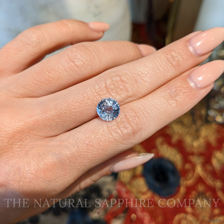 3.53 Ct. Blue Sapphire from Ceylon (Sri Lanka)