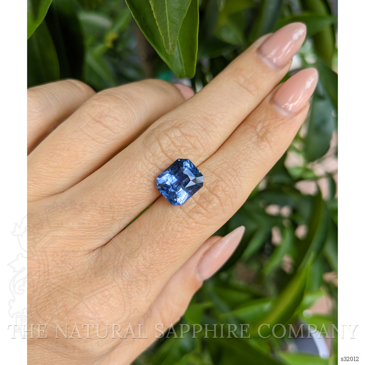 5.44 Ct. Blue Sapphire from Ceylon (Sri Lanka)