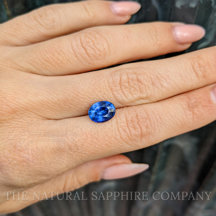 2.83 Ct. Blue Sapphire from Ceylon (Sri Lanka)