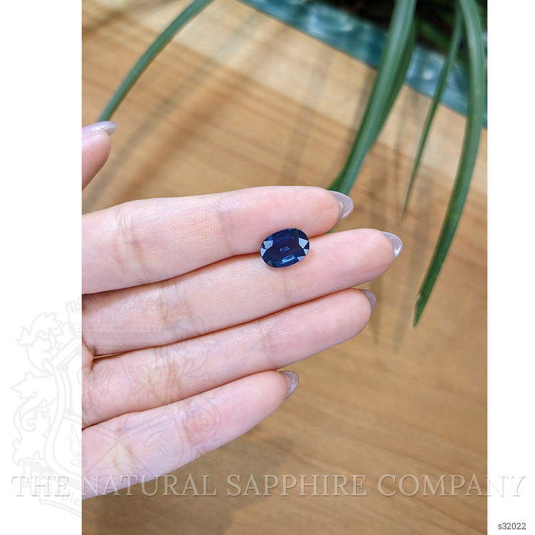 3.08 Ct. Blue Sapphire from Thailand