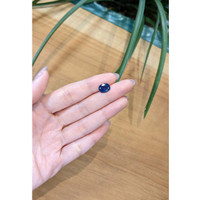 3.02 Ct. Blue Sapphire from Thailand Life Style