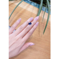 2.73 Ct. Blue Sapphire from Thailand Life Style