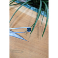 3.93 Ct. Blue Sapphire from Thailand Life Style