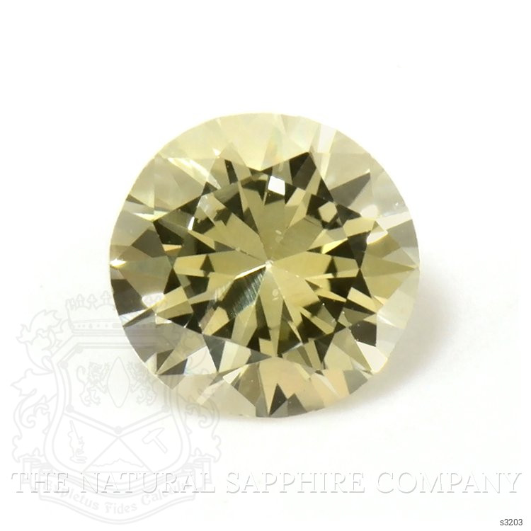 0.56 Ct. Yellow Sapphire from Ceylon (Sri Lanka)