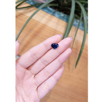 2.59 Ct. Blue Sapphire from Thailand Life Style