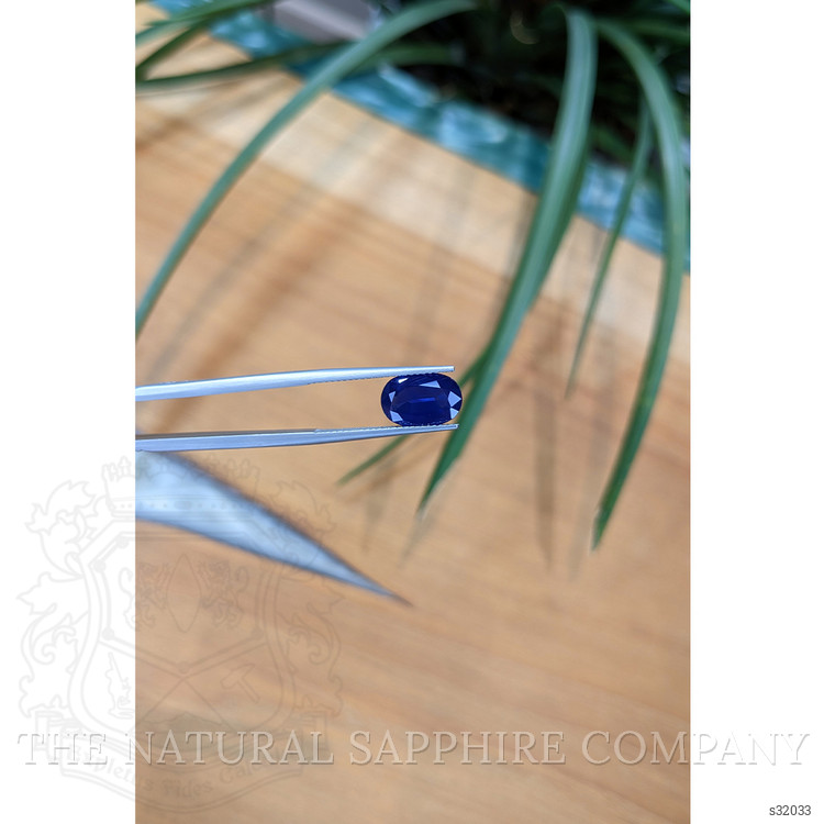 3.22 Ct. Blue Sapphire from Thailand