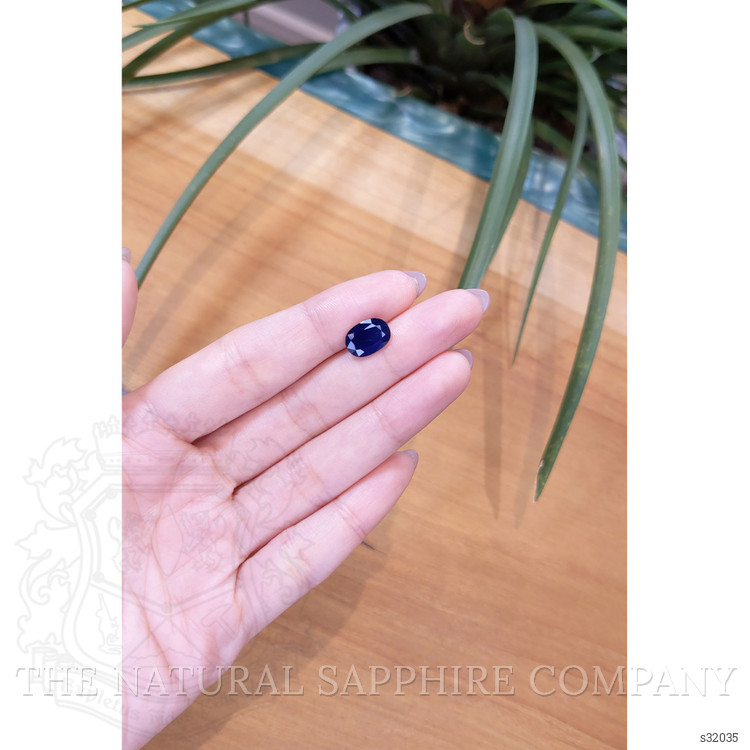 3.25 Ct. Blue Sapphire from Thailand