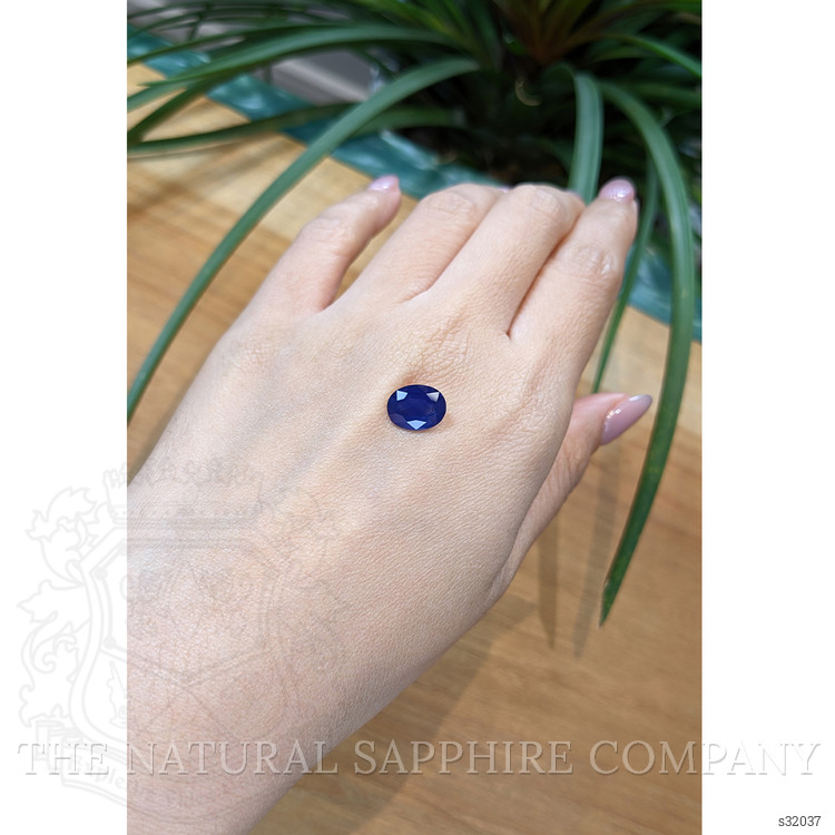 3.35 Ct. Blue Sapphire from Thailand