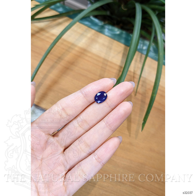 3.35 Ct. Blue Sapphire from Thailand