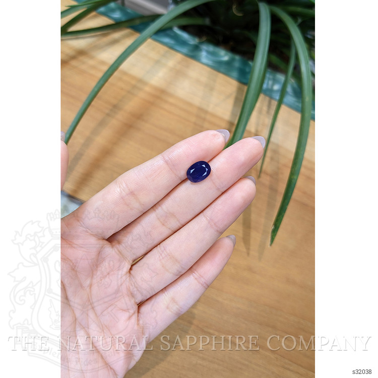 3.86 Ct. Blue Sapphire from Thailand