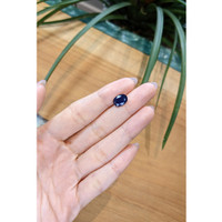 3.26 Ct. Blue Sapphire from Thailand Life Style