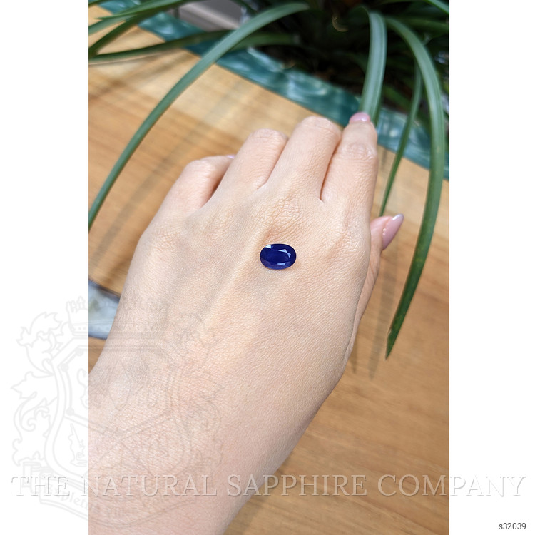 3.26 Ct. Blue Sapphire from Thailand