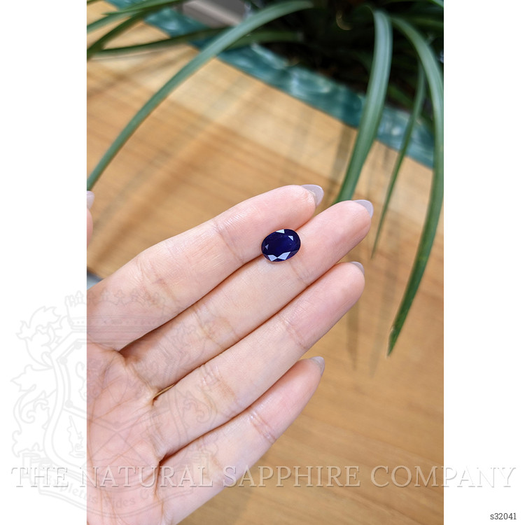 2.91 Ct. Blue Sapphire from Thailand